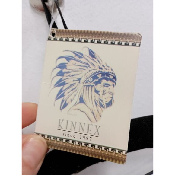 VTG Native American Man W/ Woolf Large Dream Catcher Spiritual Feather Faux Fur - Picture 5 of 8